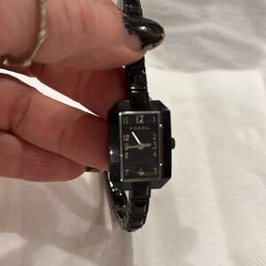 Fossil 2 black bracelet watch